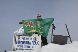 Margherita Peak Mount Stanley nazývaný také Margherita, nebo Ngaliema je masív nacházející se v africkém pohoří Ruwenzori na hranicích mezi Ugandou a Demokratickou republikou Kongo. Nejvyšší vrchol masívu Margherita Peak je s 5109 m nejvyšším vrcholem těchto států a třetí nejvyšší horou Afriky.